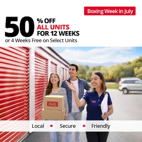Access Storage - Leamington Promotion