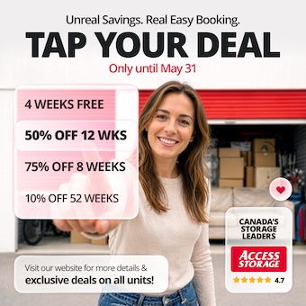Access Storage - Leamington Promotion